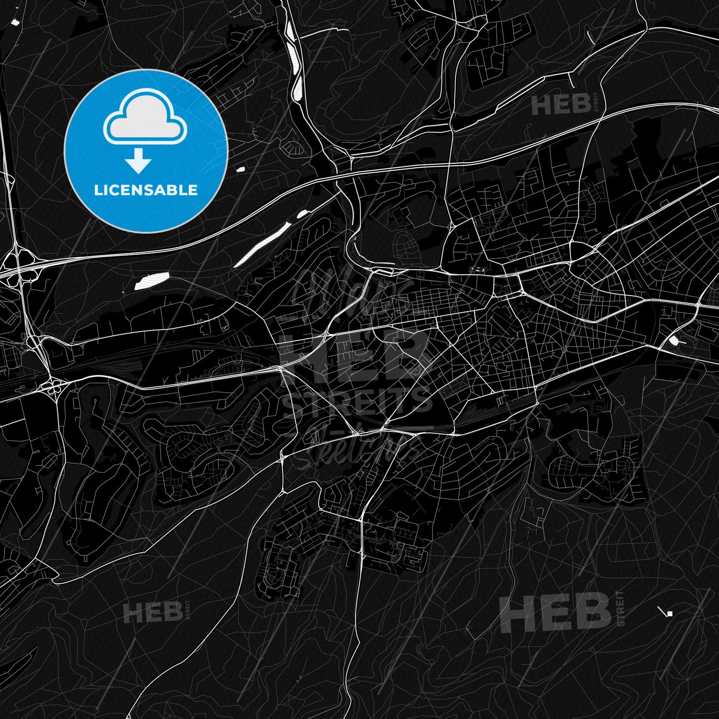 Kaiserslautern, Germany PDF map