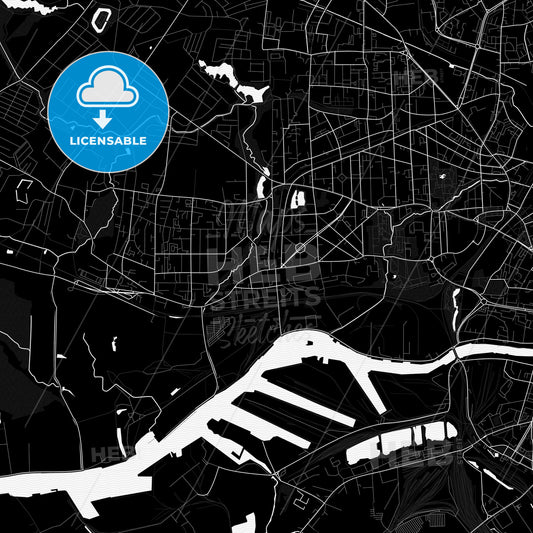 Kaliningrad, Russia PDF map