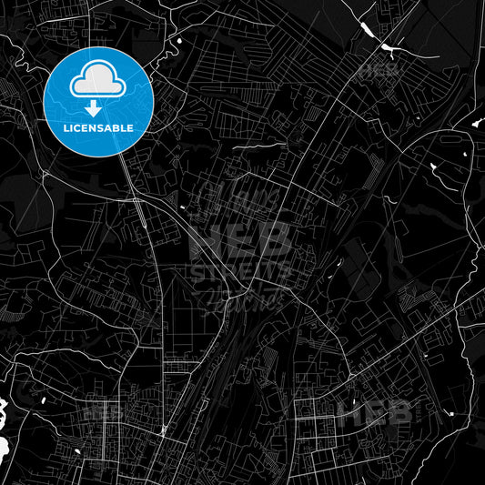 Kaluga, Russia PDF map