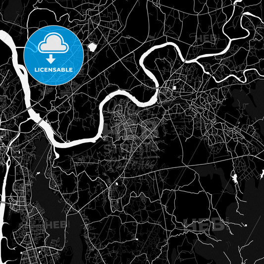 Kalyan-Dombivli, India PDF map