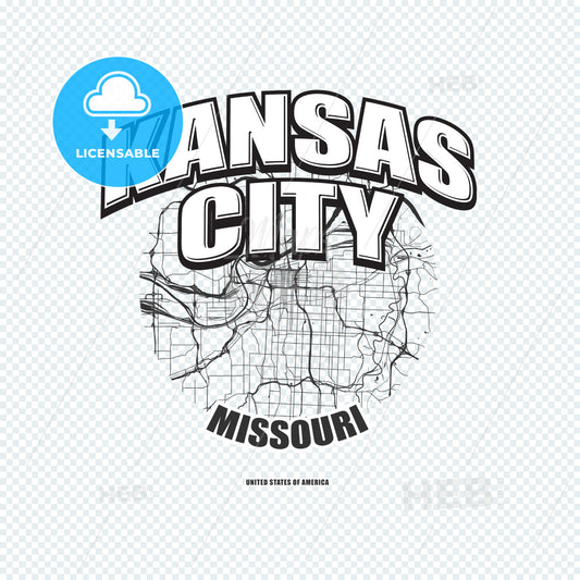 Kansas City, Missouri, logo artwork – instant download