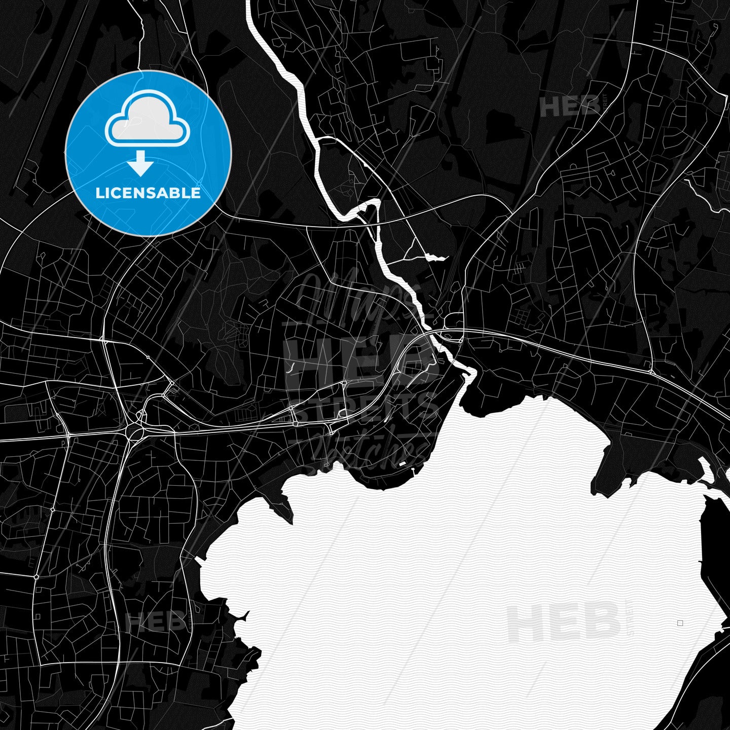 Karlskoga, Sweden PDF map