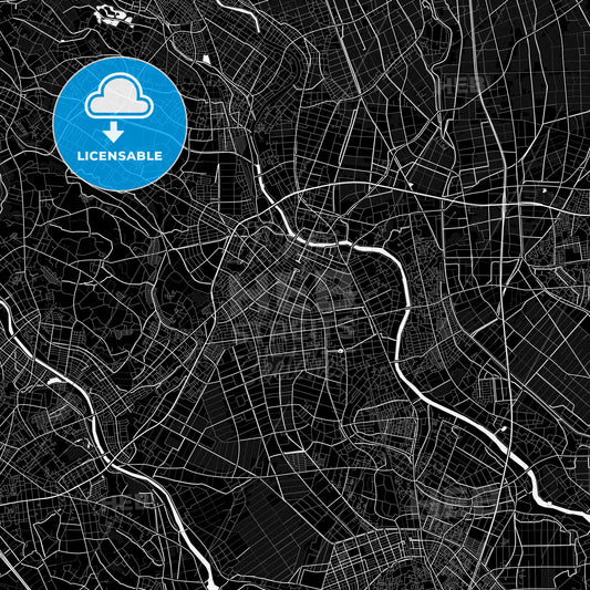 Kasukabe, Japan PDF map