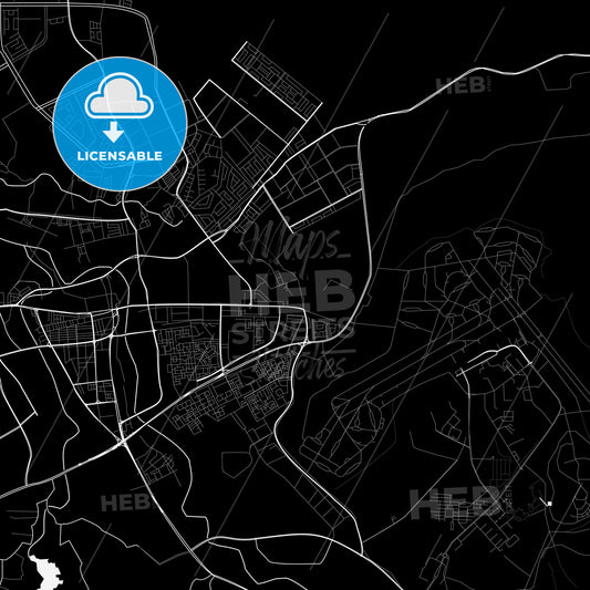 Khamis Mushayt, Saudi Arabia PDF map