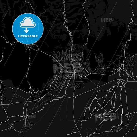 Kočani, North Macedonia PDF map