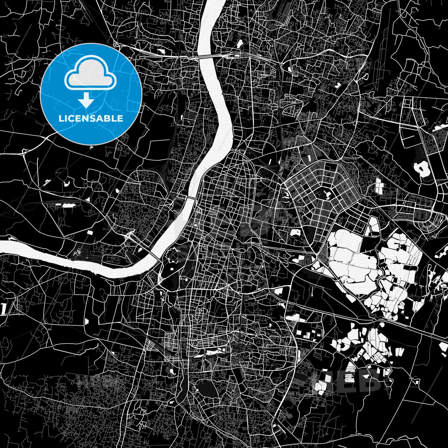 Kolkata, India PDF map