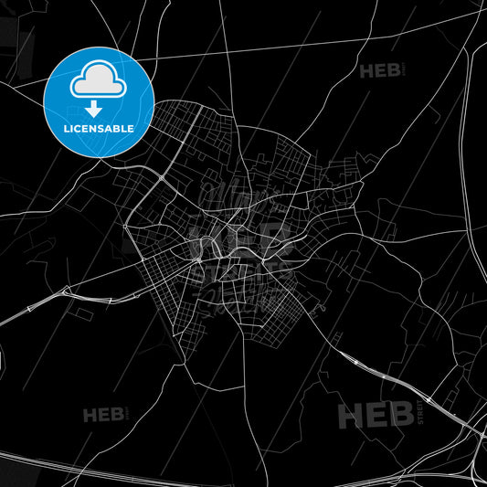 Komotini, Greece PDF map