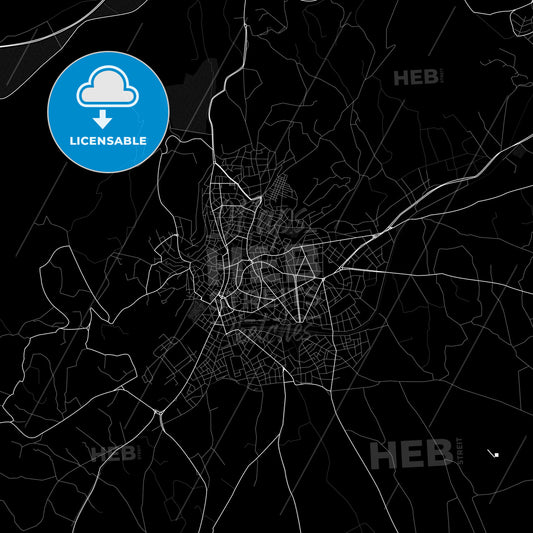 Kozani, Greece PDF map