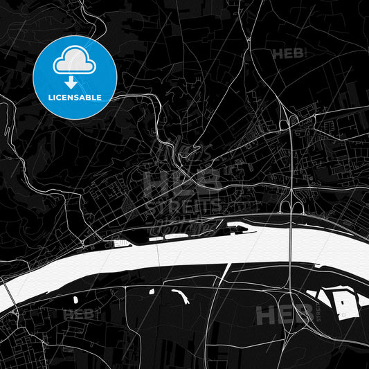 Krems, Austria PDF map