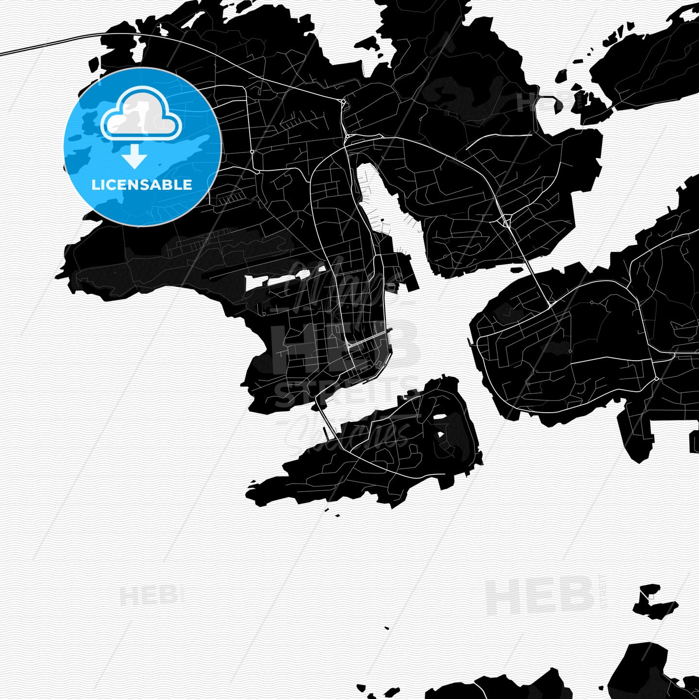 Kristiansund, Norway PDF map