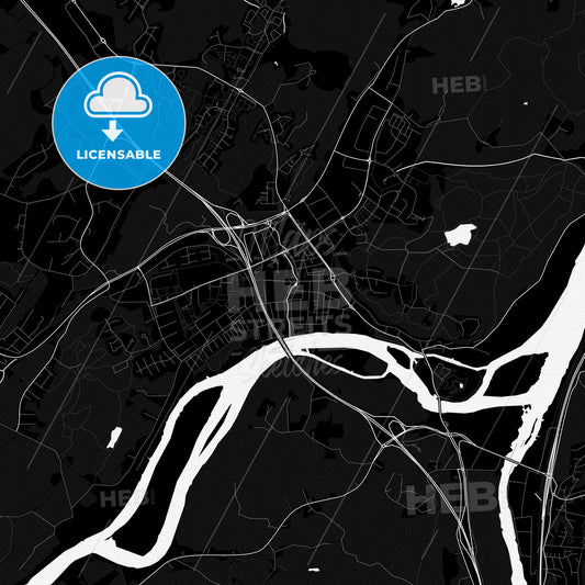 Kungälv, Sweden PDF map