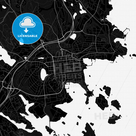 Kuopio, Finland PDF map