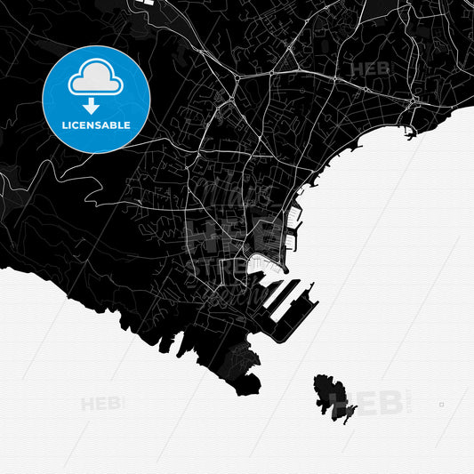 La Ciotat, France PDF map