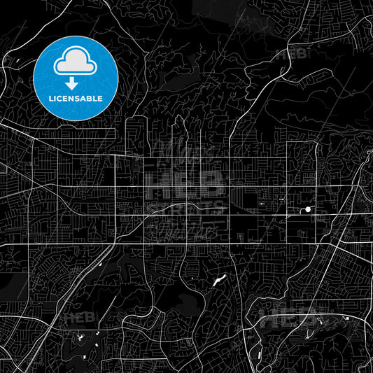 La Habra, California, United States, PDF map