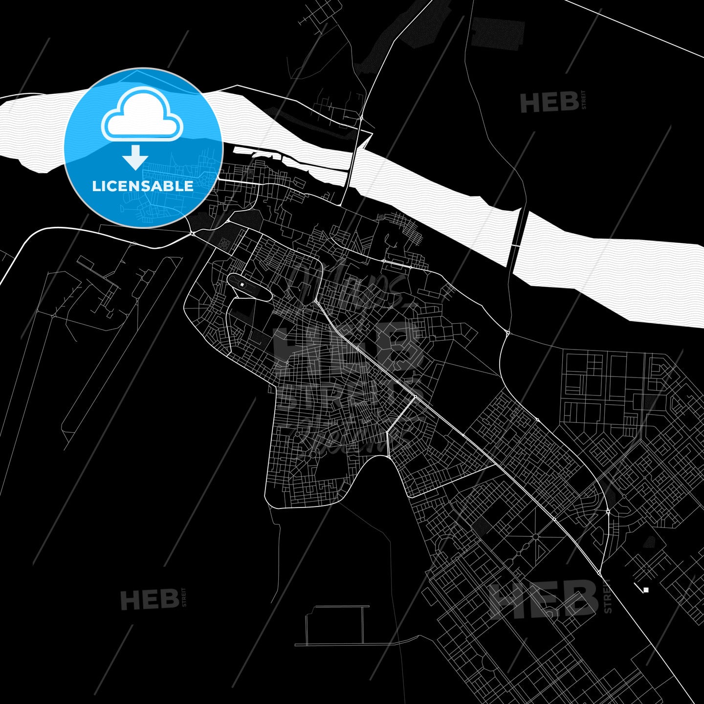 Laayoune, Western Sahara PDF map