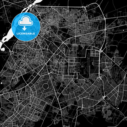 Lahore, Pakistan PDF map