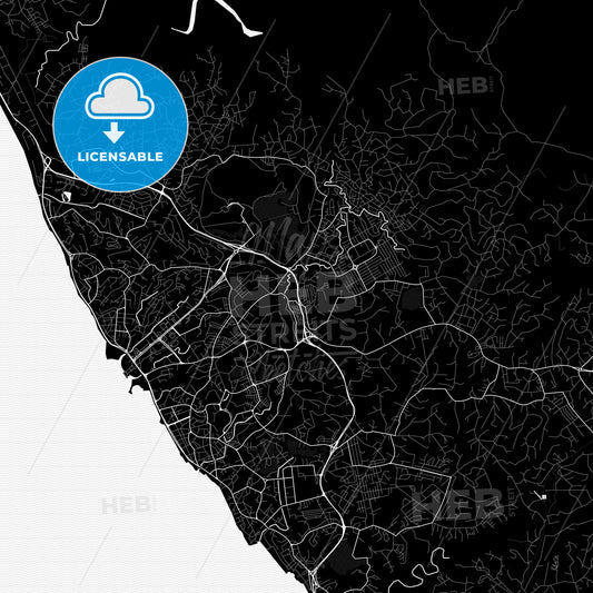 Libreville, Gabon PDF map