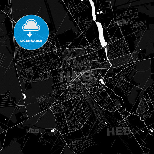 Lida, Belarus PDF map
