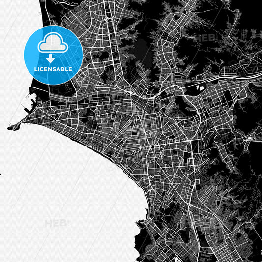 Lima, Peru PDF map