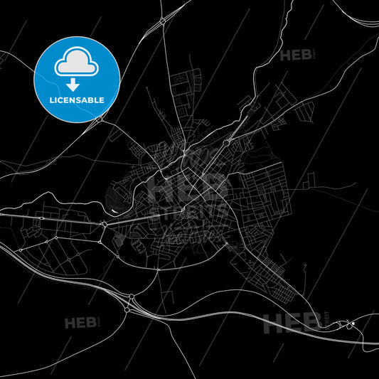 Linares, Spain PDF map