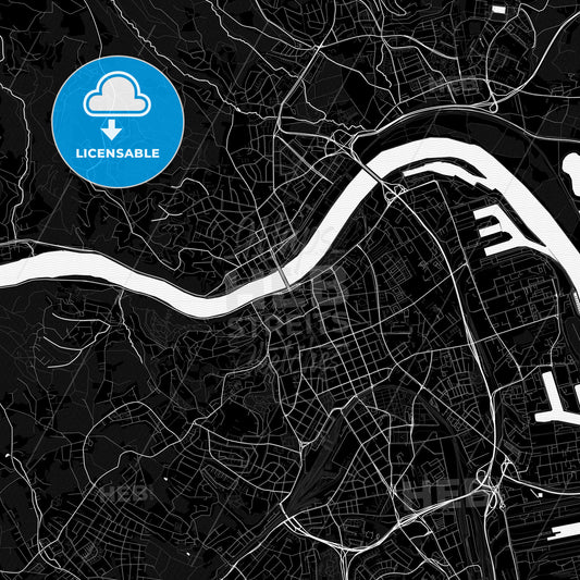 Linz, Austria PDF map