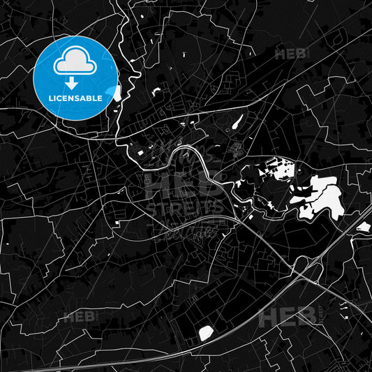 Lokeren, Belgium PDF map