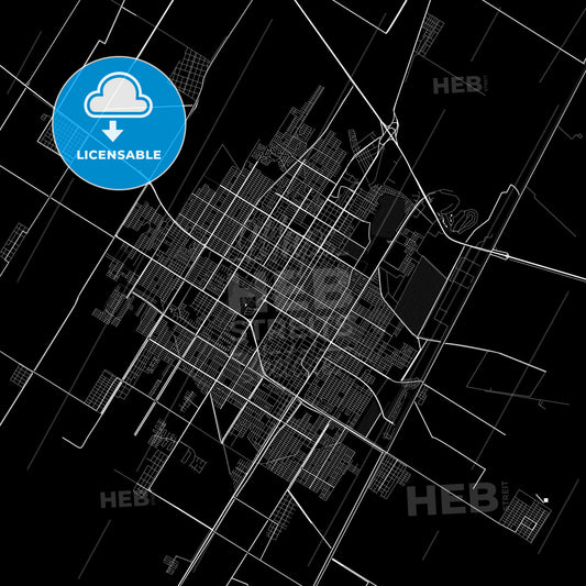 Los Mochis, Mexico PDF map