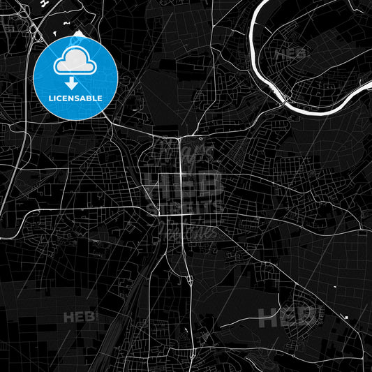 Ludwigsburg, Germany PDF map