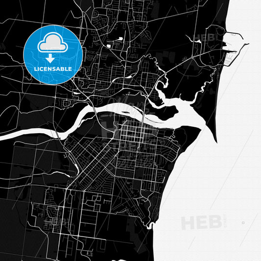 Mackay, Australia PDF map