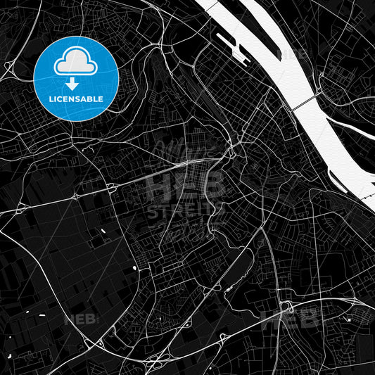 Mainz, Germany PDF map