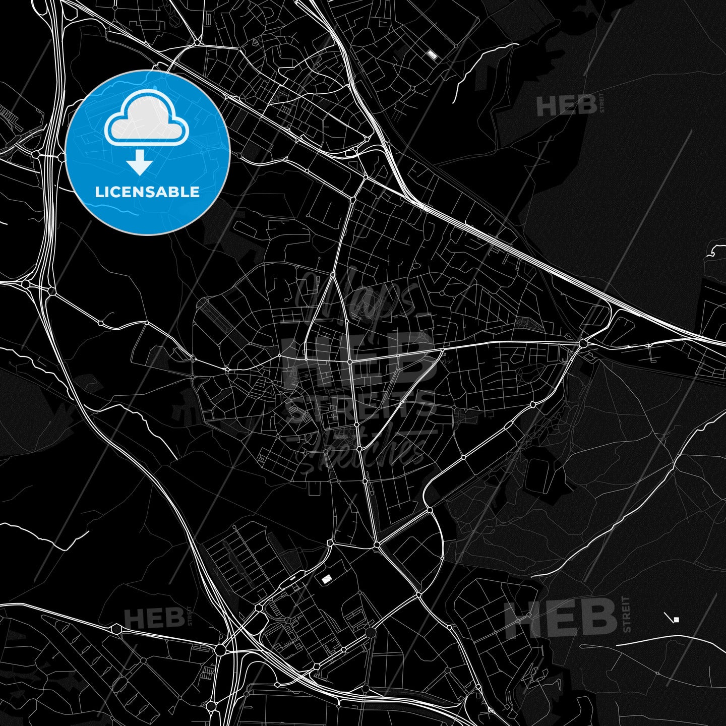 Majadahonda, Spain PDF map