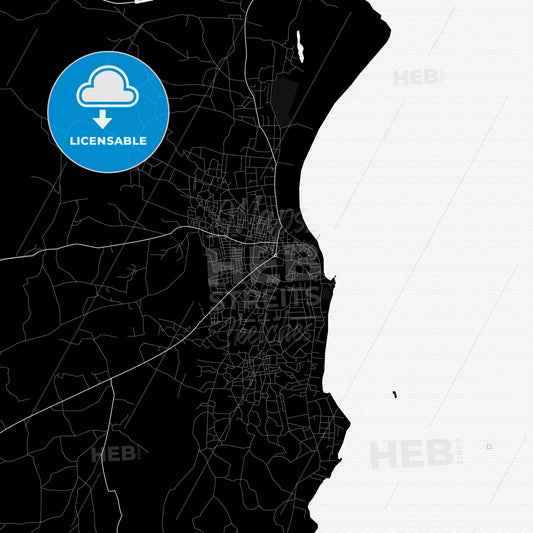 Malindi, Kenya PDF map