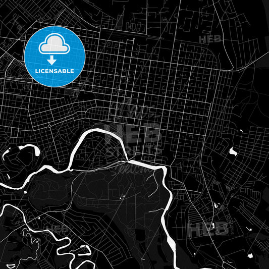 Maykop, Russia PDF map
