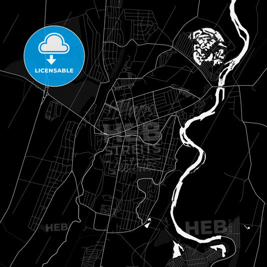 Meleuz, Russia PDF map