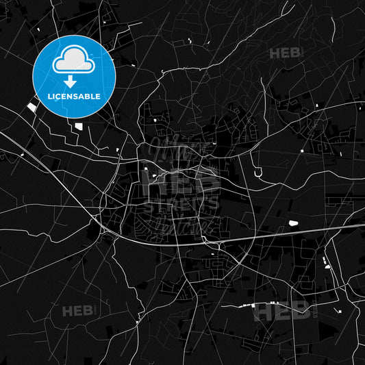 Melle, Germany PDF map