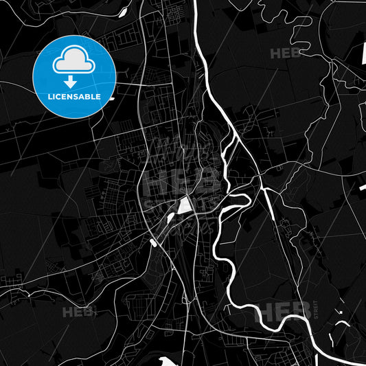 Merseburg, Germany PDF map