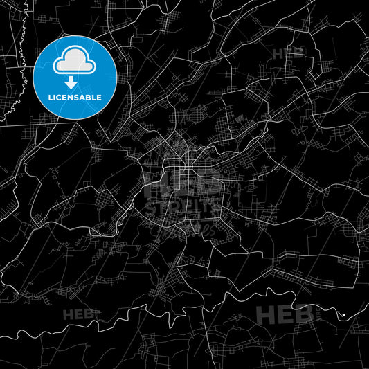 Metro, Indonesia PDF map