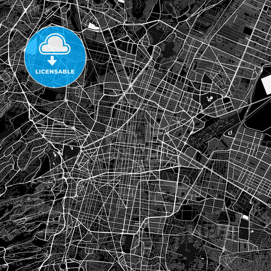 Mexico City, Mexico PDF map