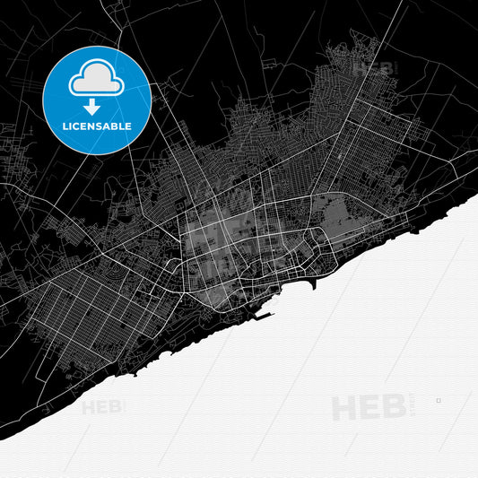 Mogadishu, Somalia PDF map