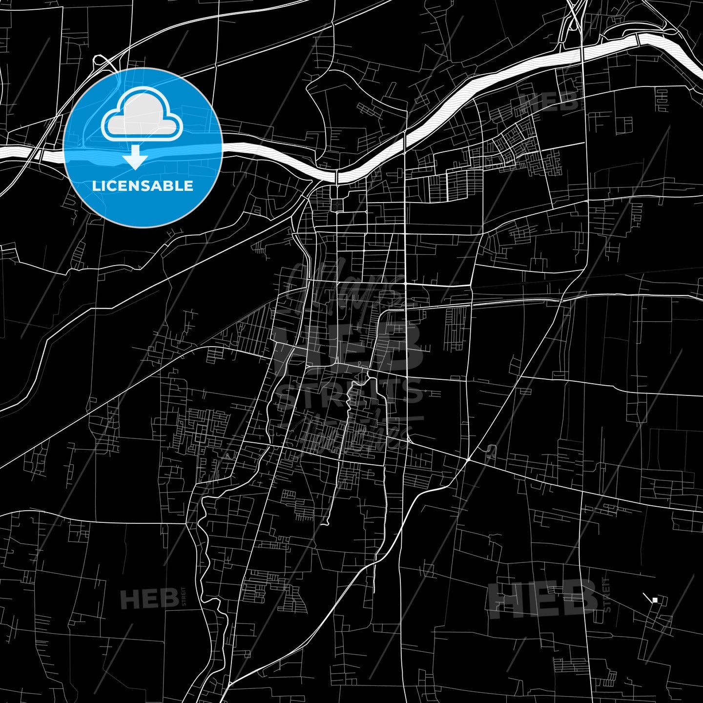 Mojokerto, Indonesia PDF map