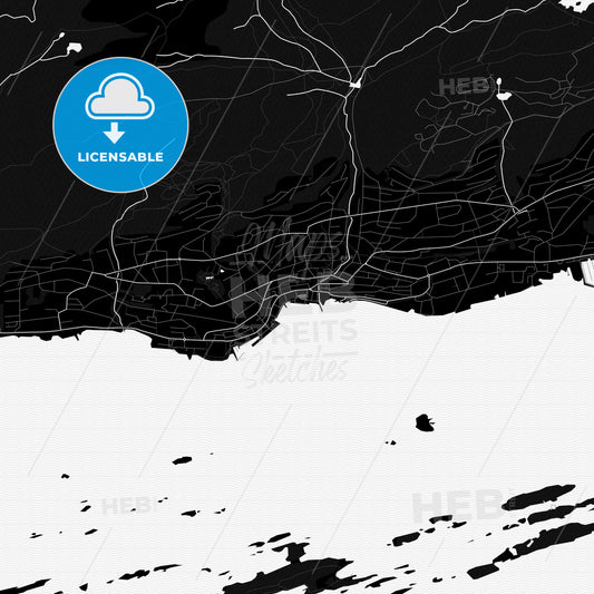 Molde, Norway PDF map