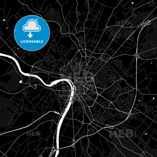 Montauban, France PDF map