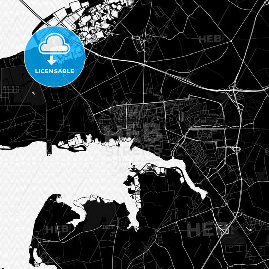 Montijo, Portugal PDF map