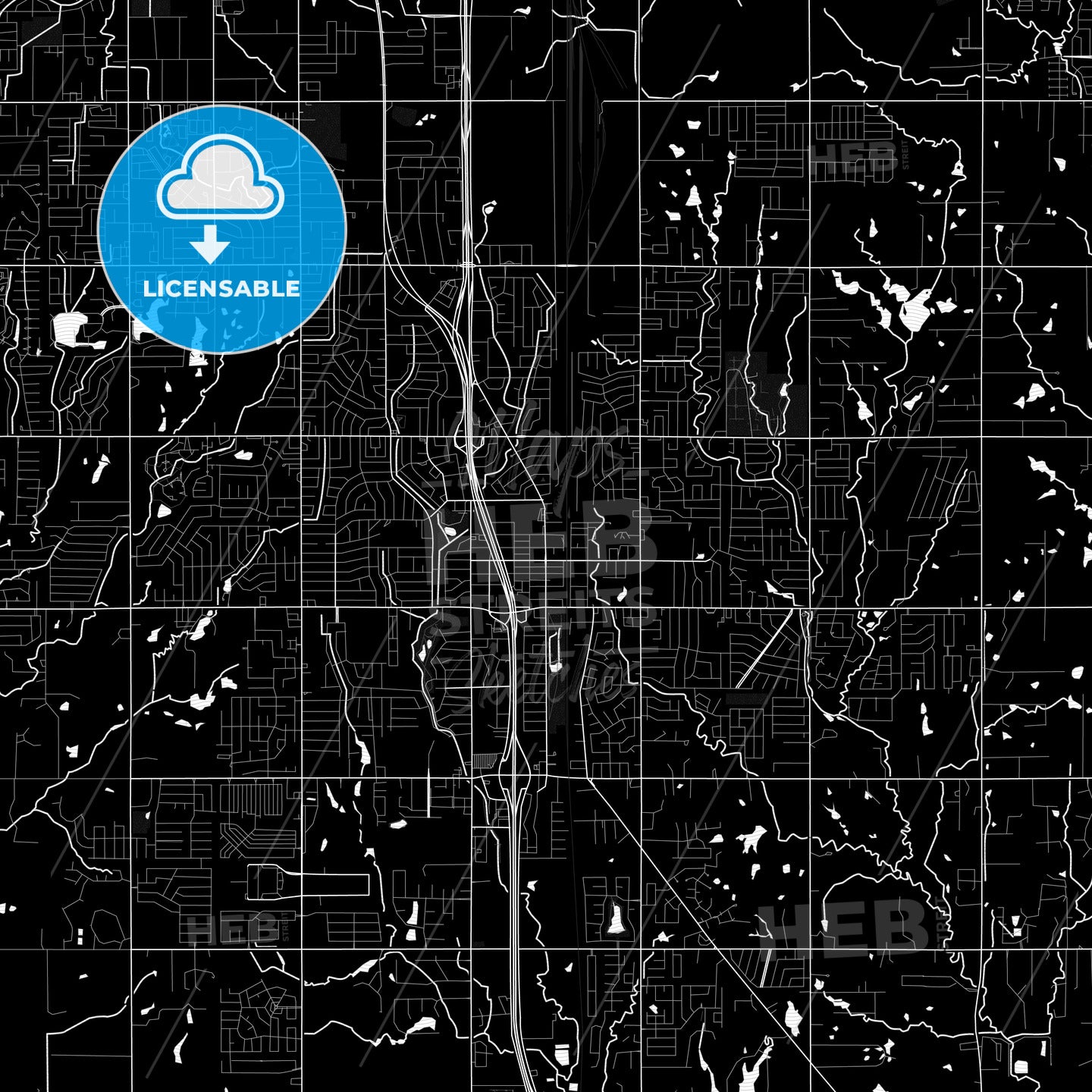 Moore, Oklahoma, United States, PDF map