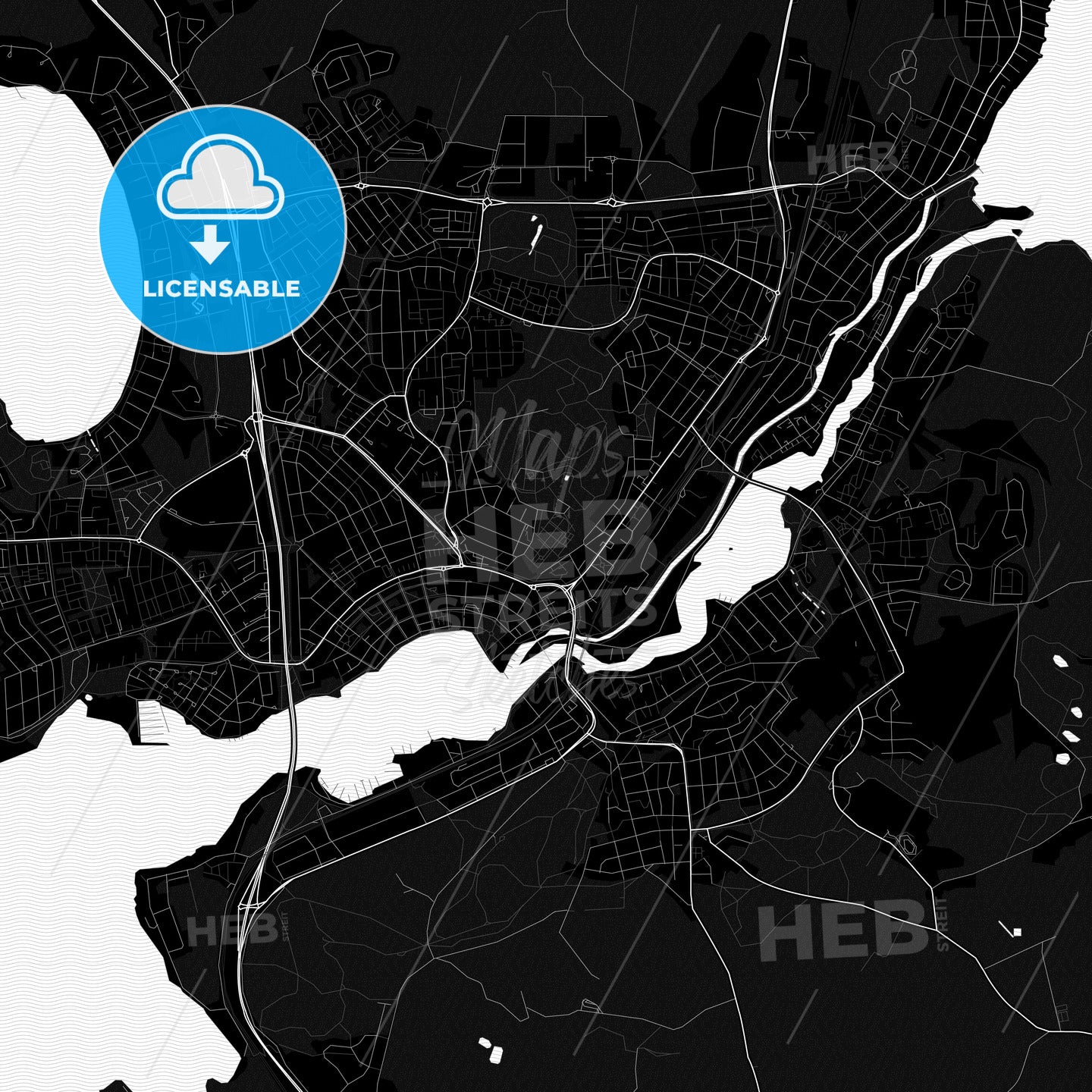 Motala, Sweden PDF map