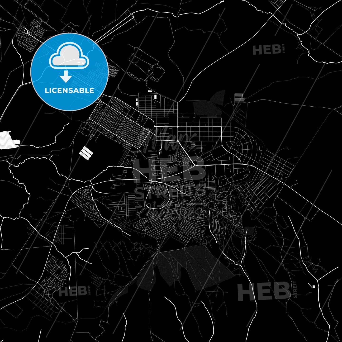 Mufulira, Zambia PDF map