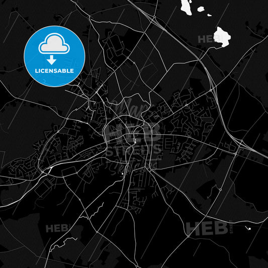 Mullingar, Ireland PDF map