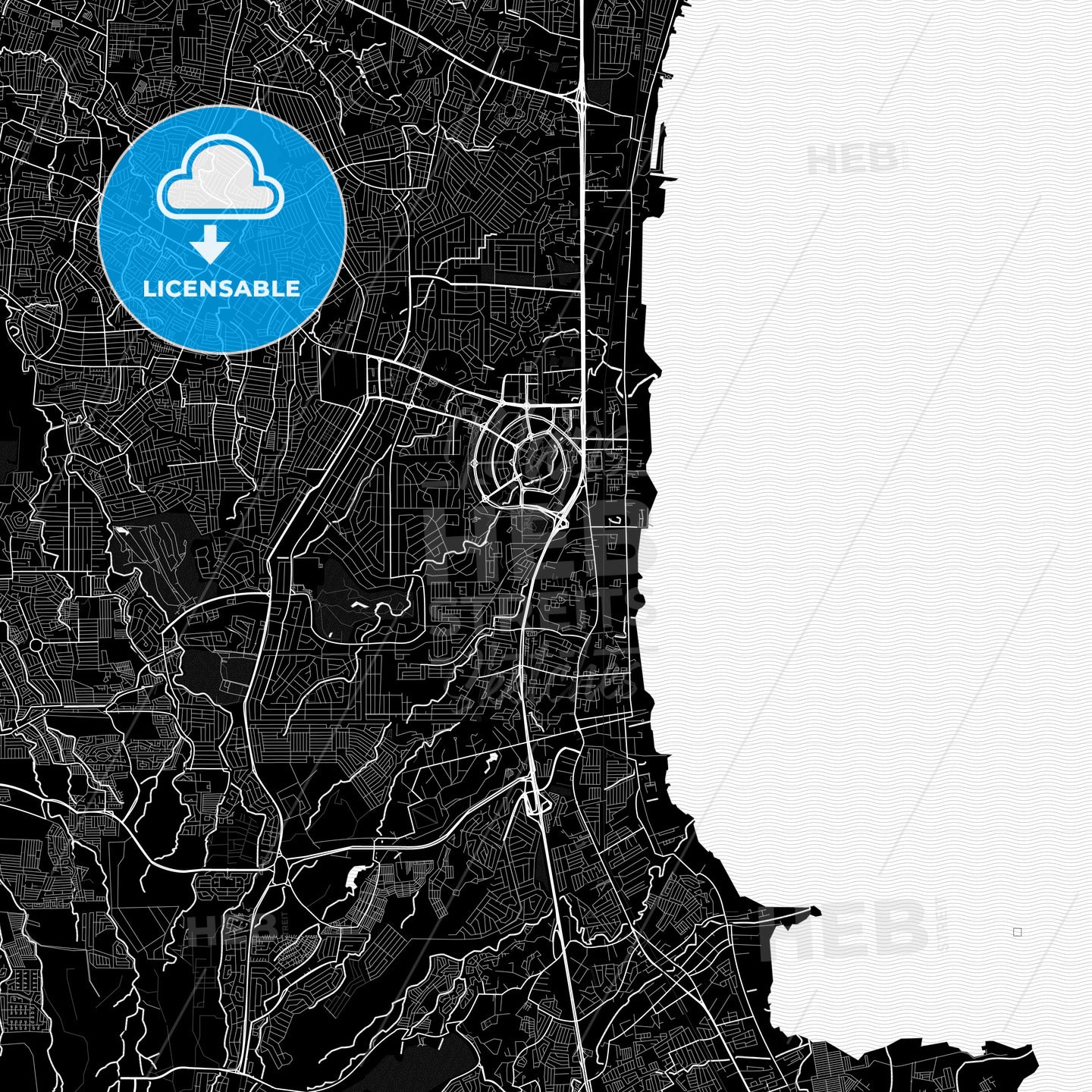 Muntinlupa, Philippines PDF map