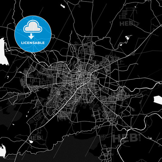 Nashik, India PDF map