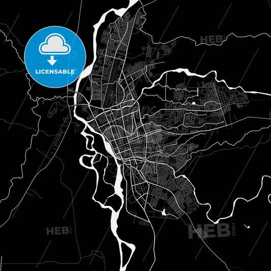 Neiva, Colombia PDF map